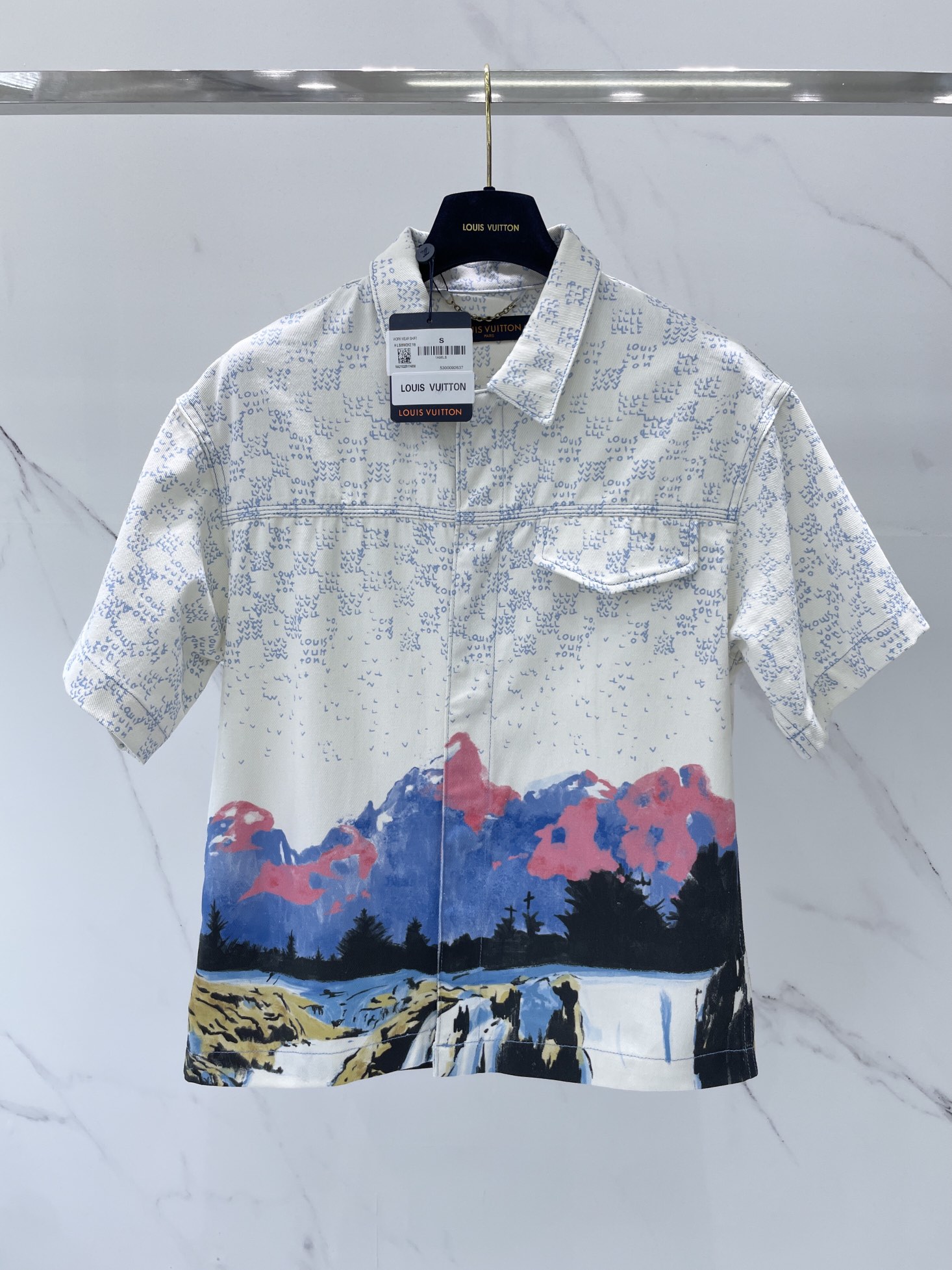 Shop Louis Vuitton Workwear Shirt (1A96LA) by SkyNS