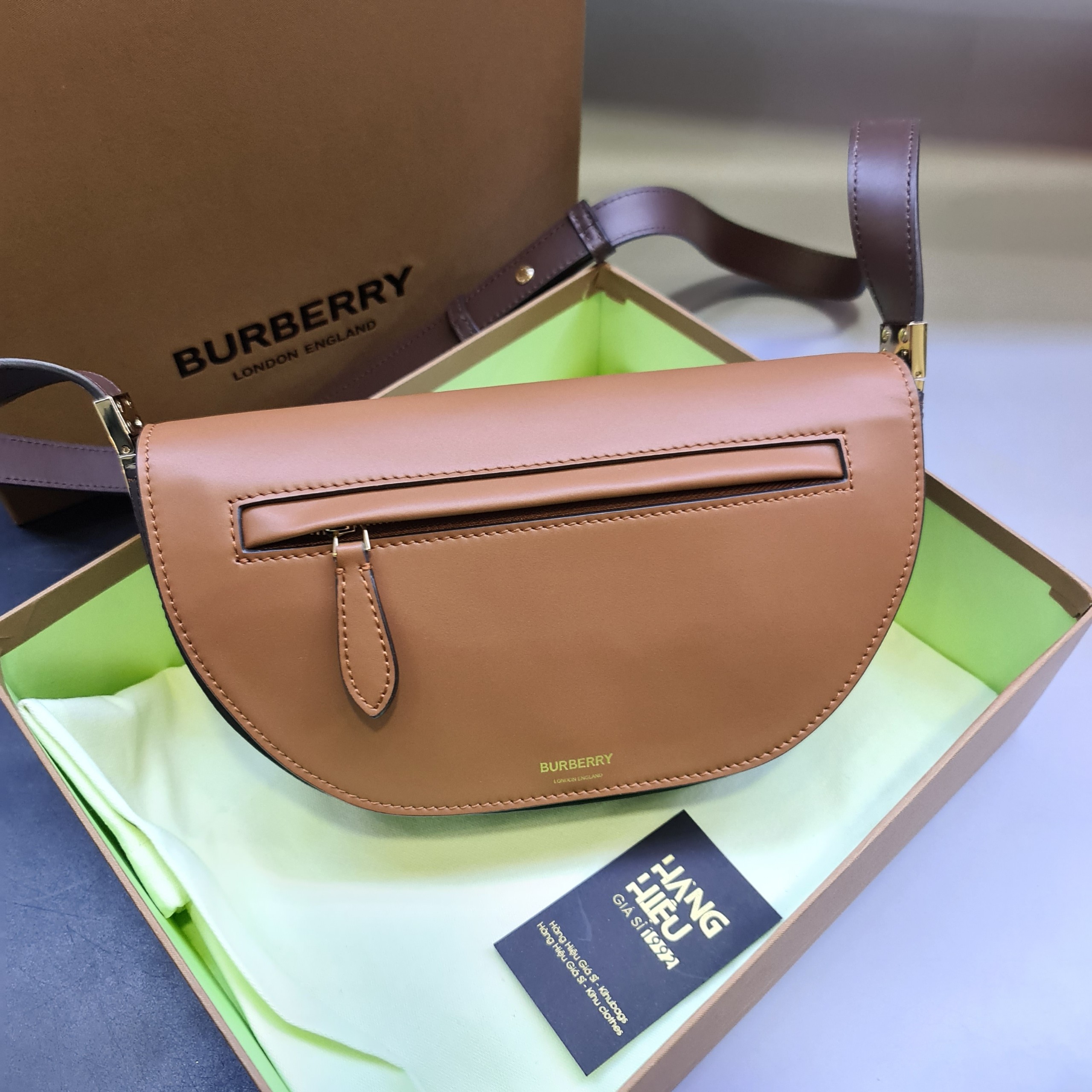 Túi Burberry Olympia Bag (Hàng trả khách)