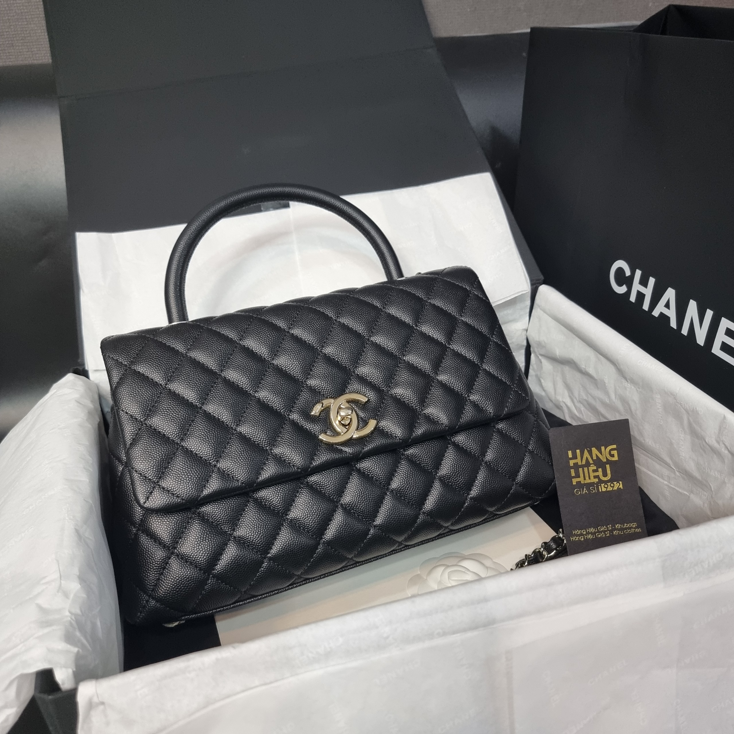 Chanel Quilted Mini Coco Handle Baby Pink Python Gold Hardware  Coco  Approved Studio