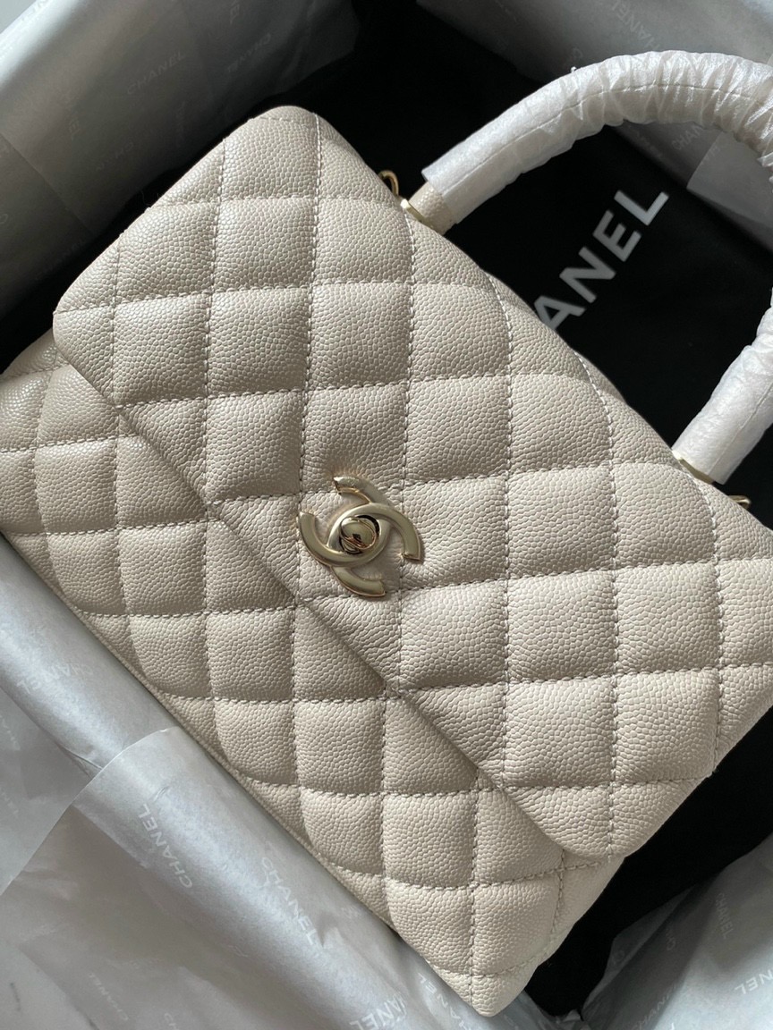 Túi Chanel Mini Flap Bag With Top Handle Rep 1 1  97Luxury
