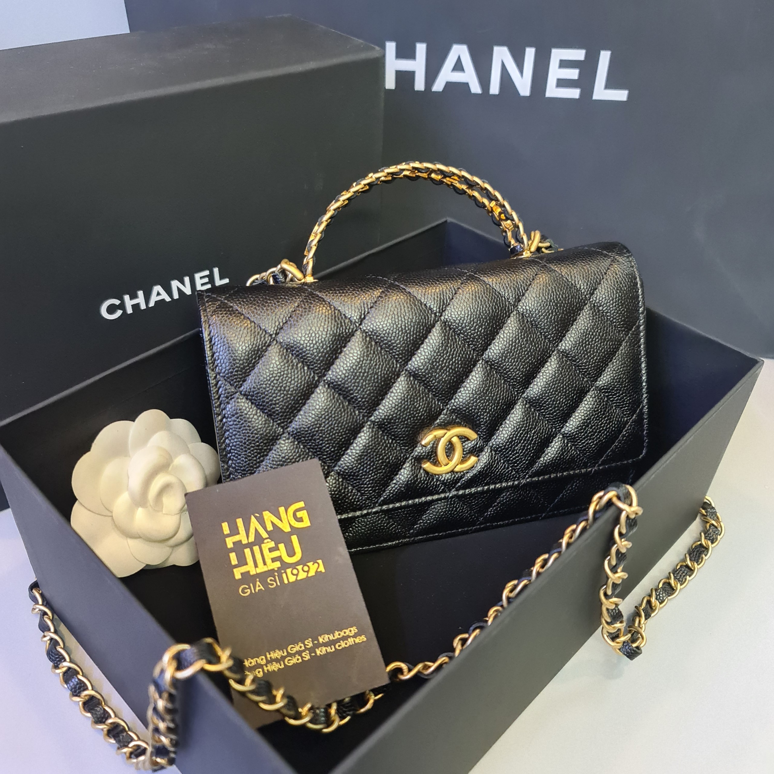 Túi Chanel WOC wallet on chain Katun Bag 2024